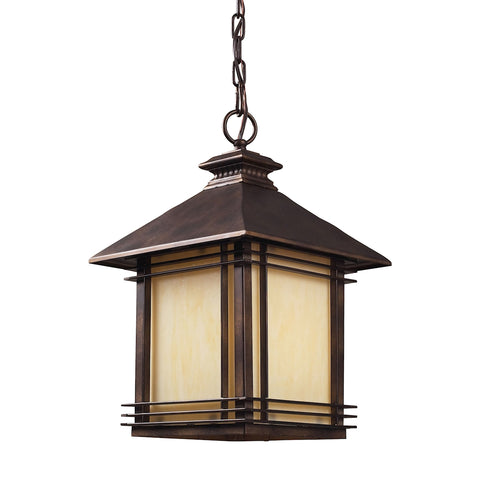 Blackwell 1 Light Outdoor Pendant In Hazlenut Bronze