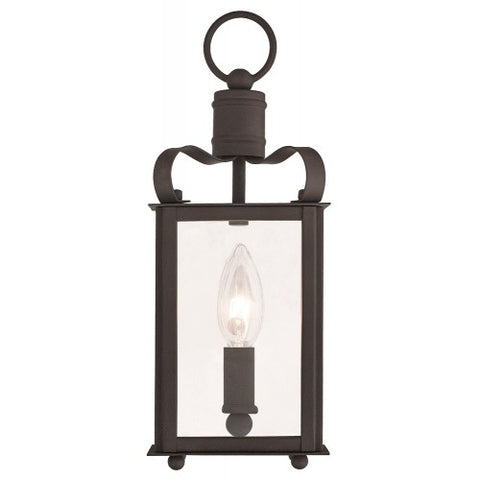 Livex Lighting Garfield 1 Light Bronze Wall Sconce