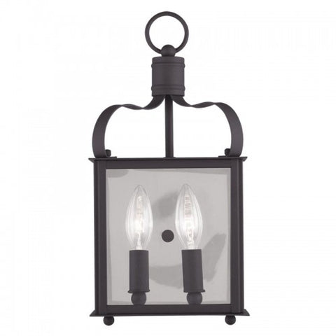 Livex Lighting Garfield 2 Light Bronze Wall Sconce