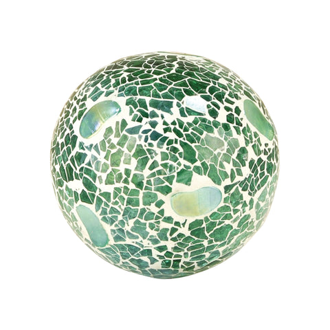Pebble 4-Inch Sphere In Seafoam