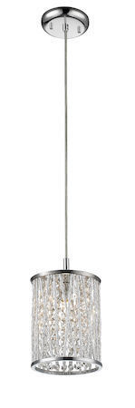 Z-Lite Terra 1 Light Mini Pendant 872CH-RMP
