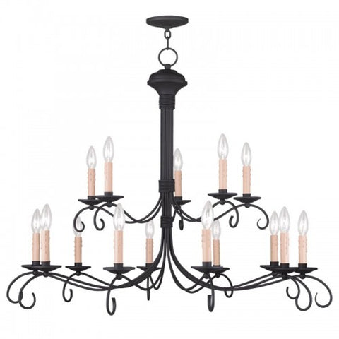 Livex Lighting Heritage Dinette Chandelier 4448-04