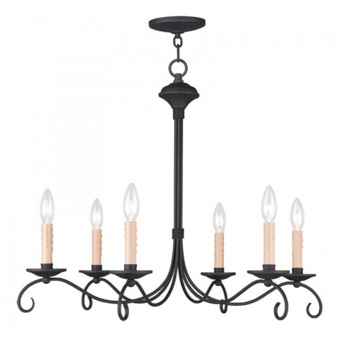Livex Lighting Heritage Dinette Chandelier 4466-04