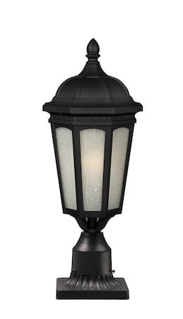 Z-Lite Newport Outdoor Post Light 508PHM-BK-PM