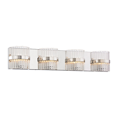 Nescott 4 Light Vanity In Polished Chrome