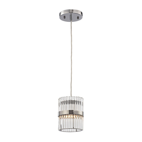 Nescott 1 Light Pendant In Polished Chrome