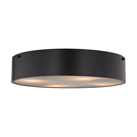 Clayton 4 Light Flush In Oil Rubbed Bronze