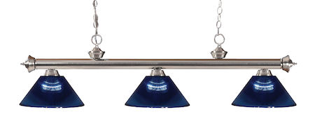 Z-Lite Riviera 3 Light Billiard Light 200-3BN-ARDB