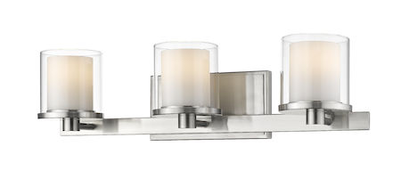 Z-Lite Schema 3 Light Vanity 1918-3V-BN-LED