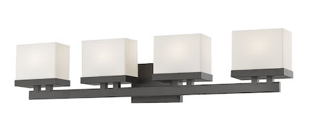 Z-Lite Rivulet 4 Light Vanity 1919-4V-BRZ-LED