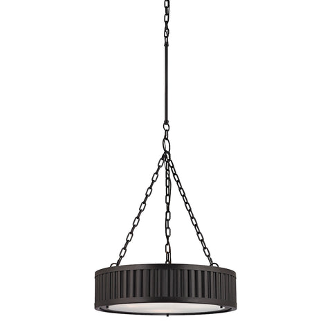 Linden Manor 3 Light Pendant In Oil Rubbed Bronze