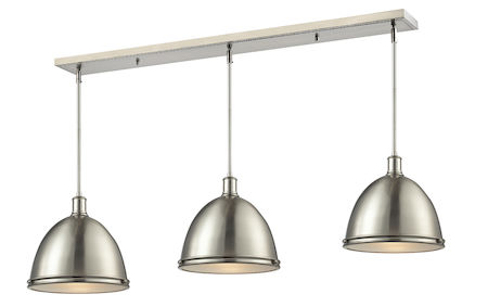 Z-Lite Mason 3 Light Island/Billiard Light 710P13-3BN