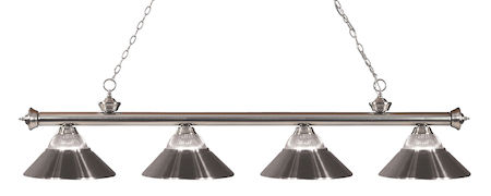 Z-Lite Riviera 4 Light Billiard Light 200-4BN-RBN
