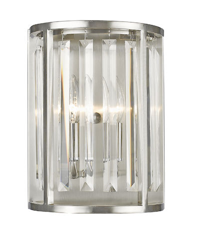 Z-Lite Monarch 2 Light Wall Sconce 439-2S-BN