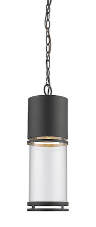 Z-Lite Luminata Outdoor LED Chain Hung Light 553CHB-BK-LED