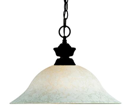 Z-Lite Pendant Lights 1 Light Pendant 100701BRZ-WM16