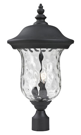 Z-Lite Armstrong Outdoor Post Light 533PHM-BK