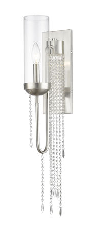 Z-Lite Siena 1 Light Wall Sconce 433-1S-BN