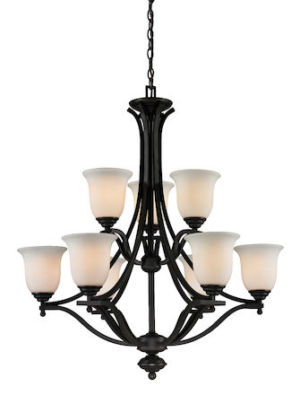 Z-Lite Lagoon 9 Light Chandelier 703-9-MB