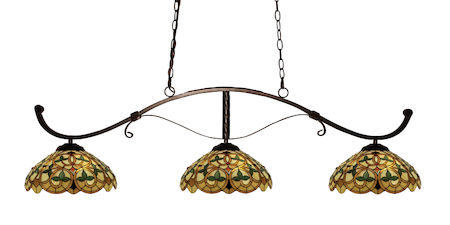 Z-Lite Howler 3 Light Billiard Light 148BRZ-C14