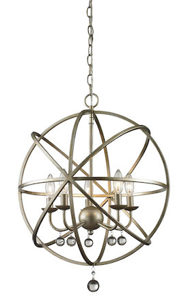 Z-Lite Acadia 5 Light Pendant 415-20