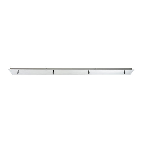 Illuminaire Accessories 4 Light Linear Pan In Polished Chrome