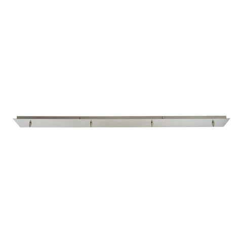 Illuminaire Accessories 4 Light Linear Pan In Satin Nickel