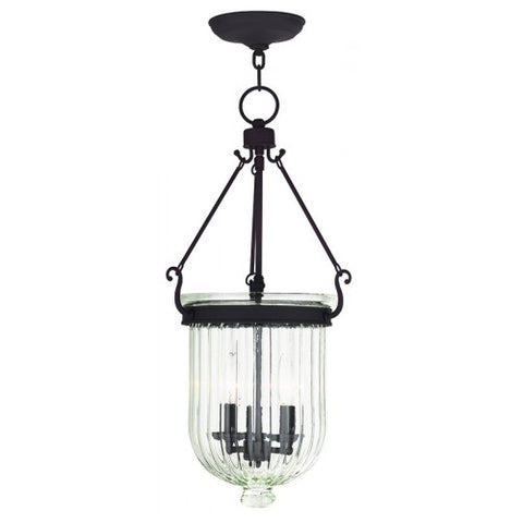 Livex Lighting Coventry 3 Light Bronze Pendant