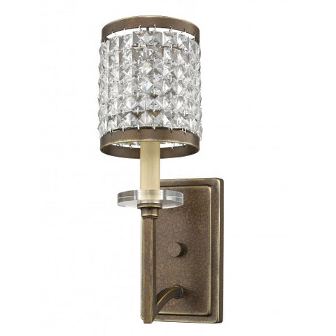 Livex Lighting Grammercy 1 Light Palacial Bronze Wall Sconce