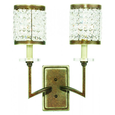 Livex Lighting Grammercy 2 Light Palacial Bronze Wall Sconce
