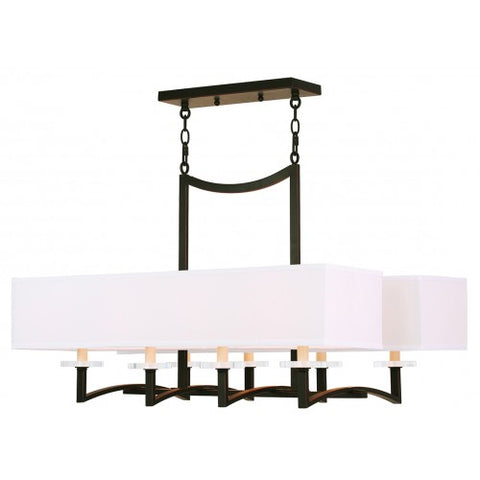 Livex Lighting Woodland Park  8 Light Olde Bronze Chandelier