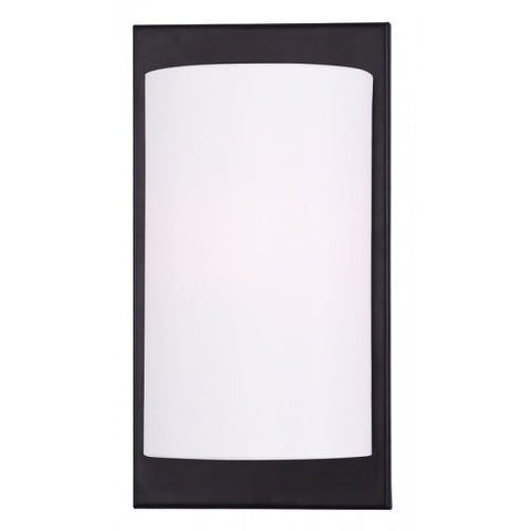 Livex Lighting Meridian  1 Light Bronze Wall Sconce