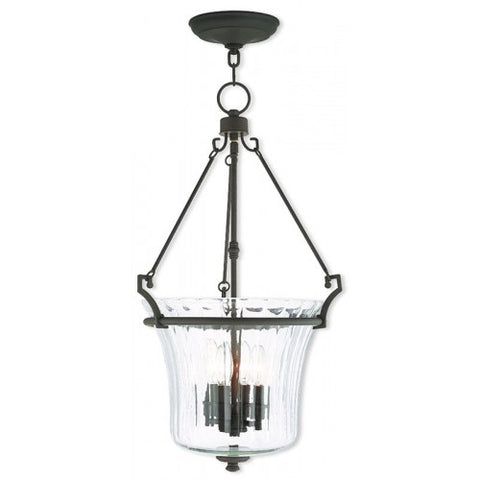 Livex Lighting Cortland 2 Light Bronze Pendant