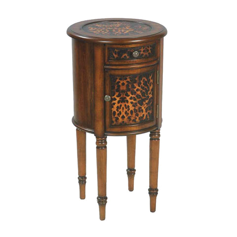 Leopard Drum Table