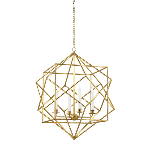 Angular Study Candelabra Pendant