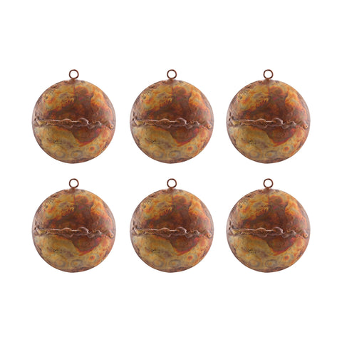 Medallion Set of 6 Ornaments