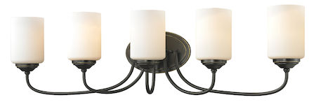 Z-Lite Cardinal 5 Light Vanity 414-5V