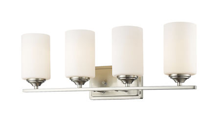 Z-Lite Bordeaux 4 Light Vanity Light 435-4V-BN