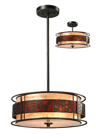Z-Lite Oak Park 3 Light Pendant Z18-50P-C