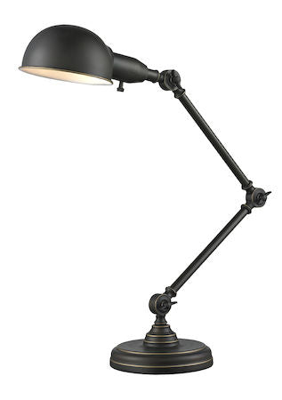 Z-Lite Stuart 1 Light Table Lamp TL118-OB