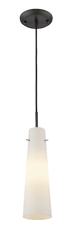 Z-Lite Monte 1 Light Mini Pendant 189MP-BRZ