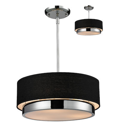 Z-Lite Jade 3 Light Chandelier 187-16