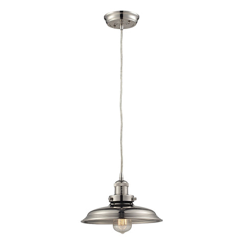 Newberry 1 Light Mini Pendant In Polished Nickel