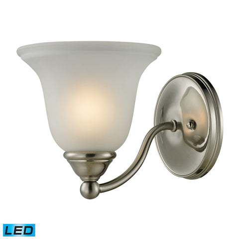 Shelburne 1 Light LED Vanity In Brushed Nickel
