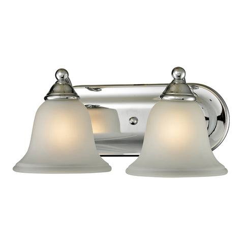 Shelburne 2 Light EEF Vanity In Chrome