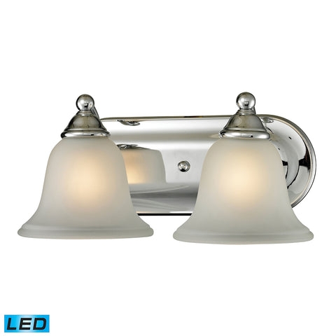 Shelburne 2 Light LED Vanity In Chrome