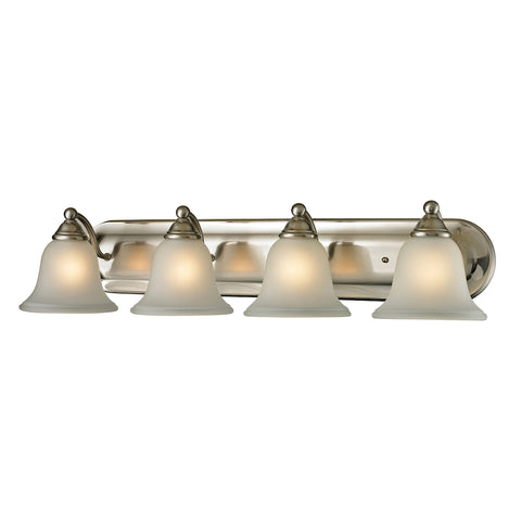 Shelburne 4 Light Vanity In Brushed Nickel