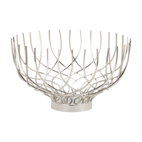 Silver Vortex Bowl
