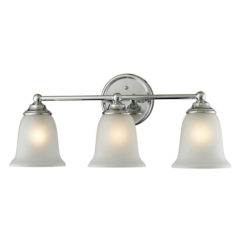 Sudbury 3 Light EEF Vanity In Chrome
