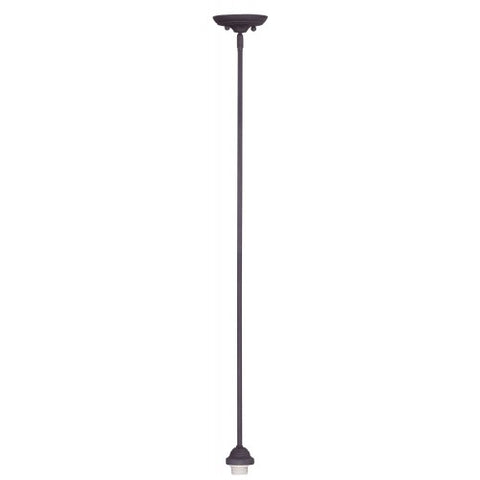 Livex Lighting Mini Pendants 1 Light Black Mini Pendant